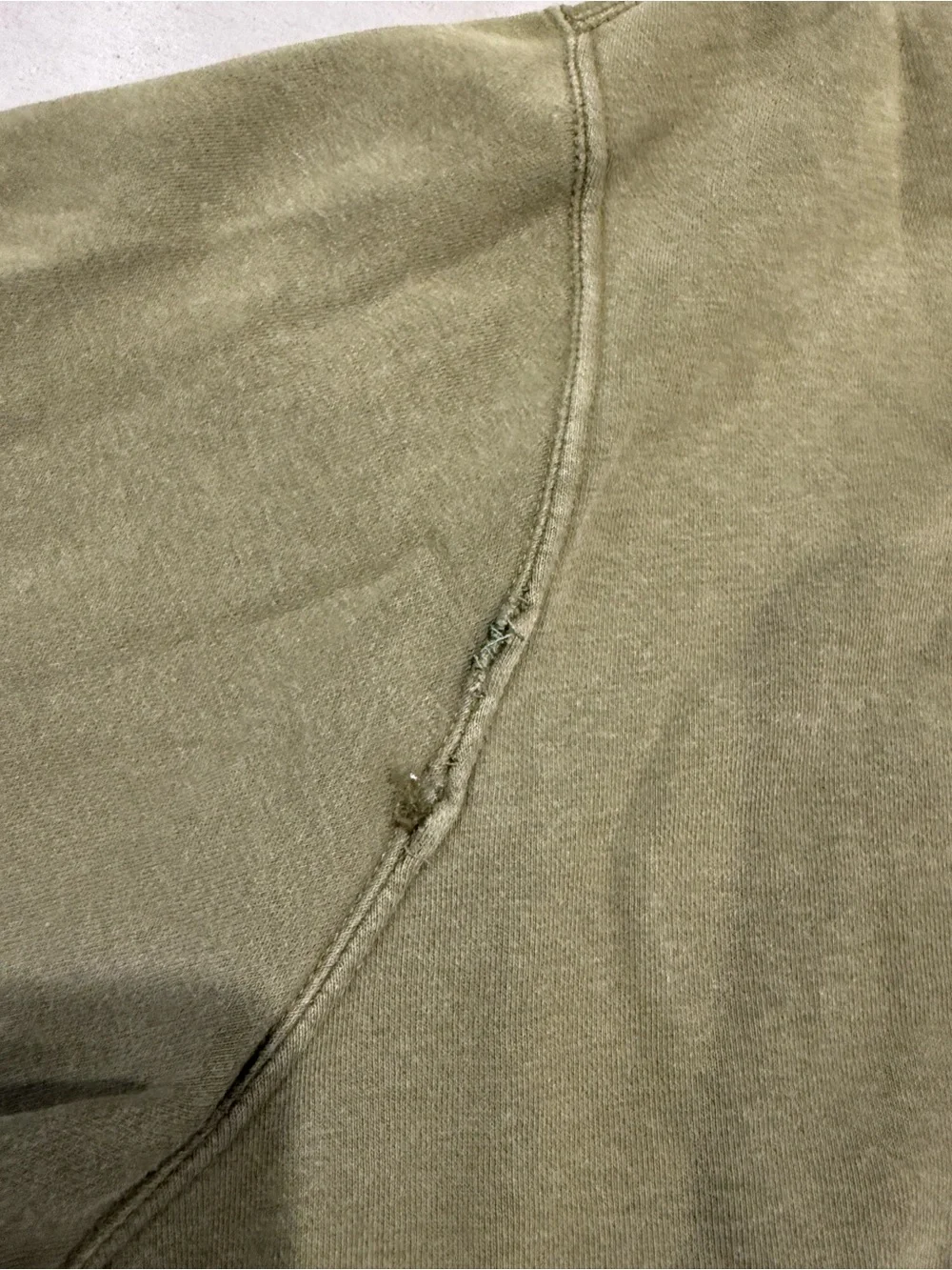 Nike Olive Green Hoodie with White Logo